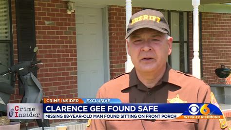 cbs 6 reporter finds missing man on front porch