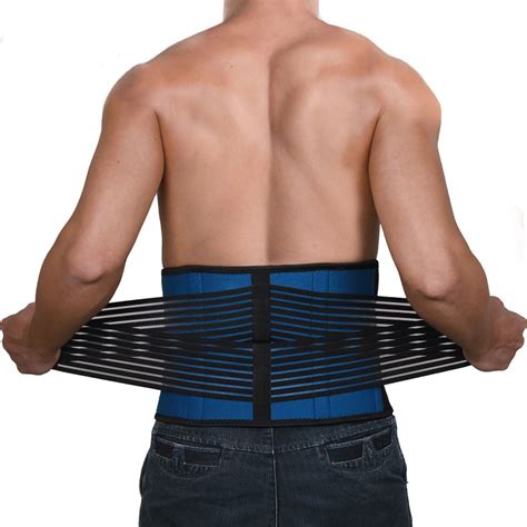 support brace lumbar pain relief waist compression belt men stabilitypro