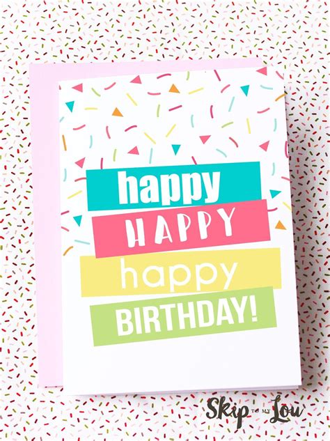 cartes danniversaire imprimables gratuites happy birthday cards
