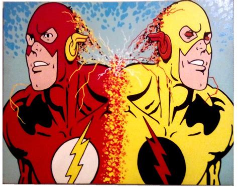 The Flash And Reverse Flash Barry Allen Eobard Thawne