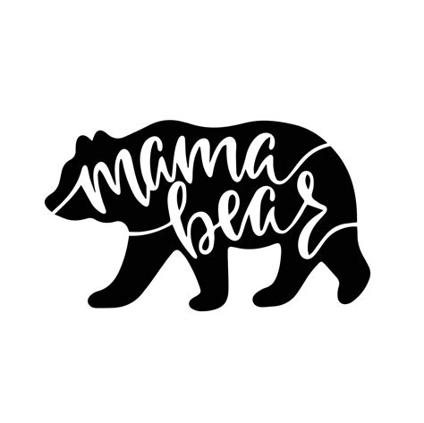 Mama Bear Decal Files Cut Files For Cricut Svg Png Dxf Etsy
