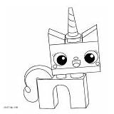 Unikitty Coloring Pages Puppycorn Lego Tagged Cat Posted Movie sketch template