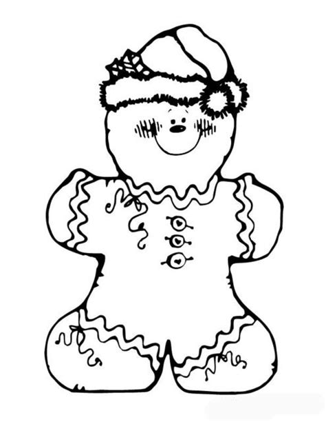 gingerbread christmas coloring pages  printable cartoon coloring pages