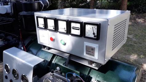 fimag notstromaggregat restored german  robur garant  stasi shelter generator