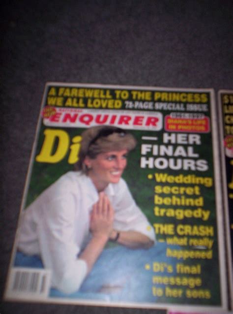 1997 National Enquirer Tabloid Princess Diana Her Final Hours 72