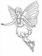 Voando Fada Pintar Fées Fairies Kolorowanki Darmowe Qdb Mariposa Coloringpages sketch template