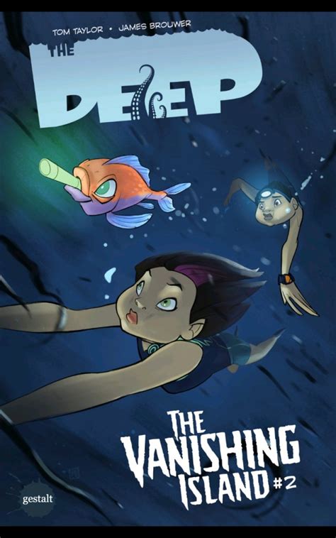 Review ‘the Deep The Vanishing Island’ 2 Panels On Pages