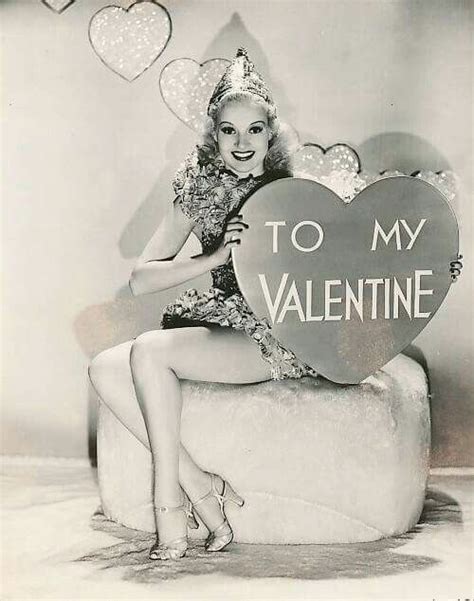 Betty Grable Valentine Photo Valentine Fun Mystic Girls