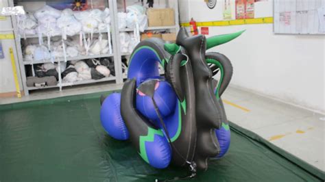 inflatable blue sex dragon youtube