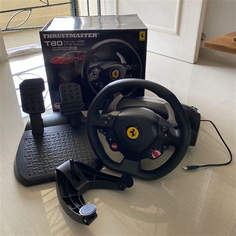 thrustmaster  video gaming gaming accessories controllers  carousell