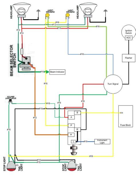 vsm  turn signal wiring diagram
