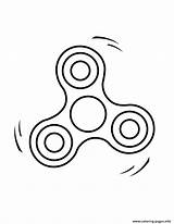 Fidget Spinner Coloring Pages Getcolorings Color sketch template