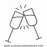 Colorare Vino Bicchieri Bicchiere sketch template