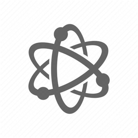 atom particle physics science icon   iconfinder