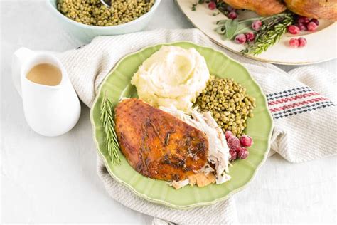Dry Brine Turkey Recipe With Rosemary Thyme Herb Butter Dr Axe