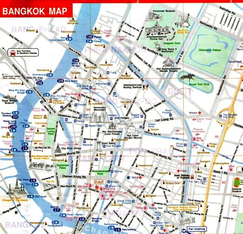 map  bangkok thailand