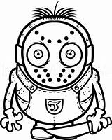 Jason Drawing Voorhees Minion Draw Online Mask Coloring Dragoart Svg Step Horror Print Tutorial Drawings Scary Characters Getdrawings Tutorials Visit sketch template