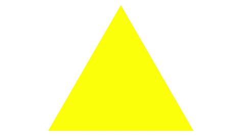 yellow triangle white background   left youtube