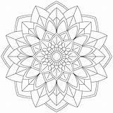 Mandala Colour Pages Geometric Coloring Monday Tattoo Colouring Drawing Dot Big Painting Choose Board Visit sketch template