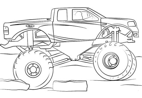 monster truck police car coloring pages truck car tire coloring pages