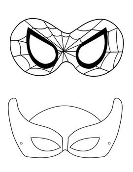 super hero coloring masks    dragonflies tpt