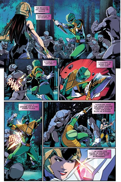 Green Ranger Vs Scorpina Comicnewbies