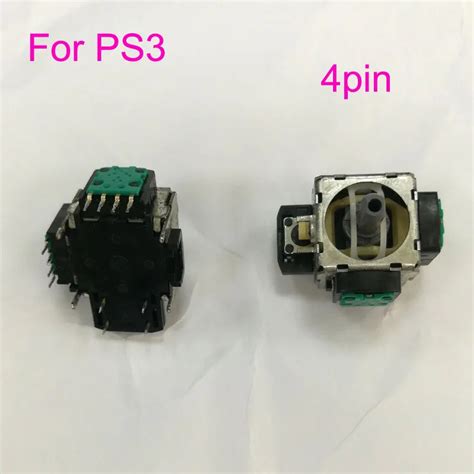 2pcs Original Alps 4pin 3d Analog Stick Joystick For Ps3 Controller