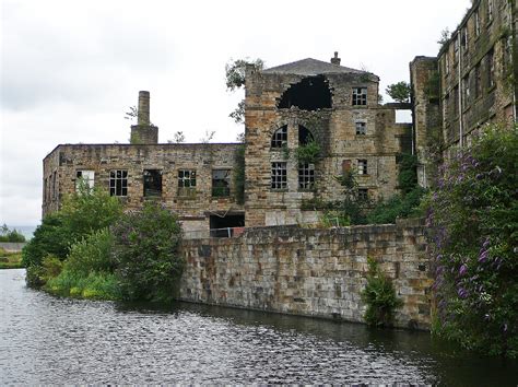 derelict building   leeds  liverpool canal burnle flickr