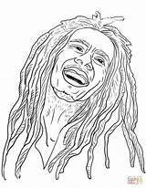 Marley Bob Coloring Pages Drawing People Famous Printable Jacob Getdrawings Bloody Singers Musicians Work Template Categories sketch template
