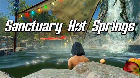 Sanctuary Hot Springs Settlement And Home Fallout 4 Mod