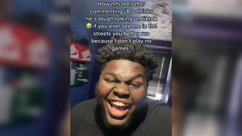 bro thinks hes tough talking  tiktok   meme