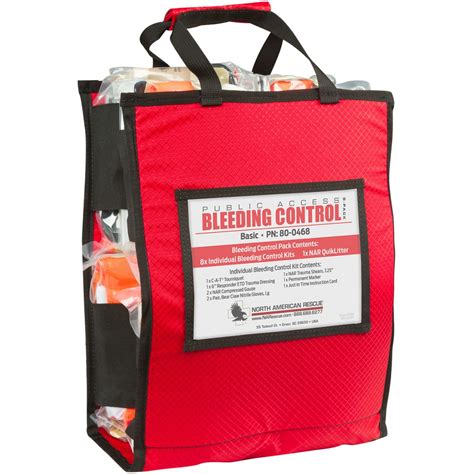 public access bleeding control  pack vacuum sealed