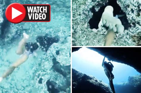 Stunning Model Rava Ray Makes Amazing Underwater Discovery