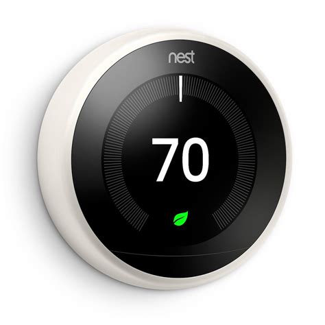 google nest learning thermostat  generation white tus