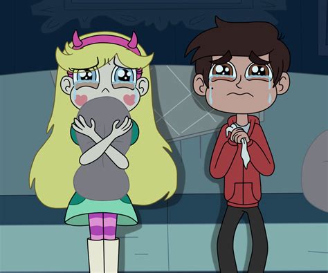 star and marco watching a drama movie by deaf machbot on deviantart