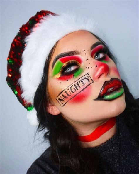 24 Creative Christmas Makeup Looks Inspired Beauty