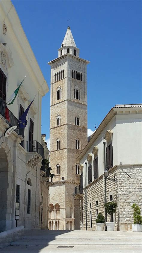 campanile del duomo  trani  pugliastile romanico pugliese