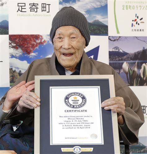 morto l uomo più vecchio al mondo masazo nonaka aveva 113 anni