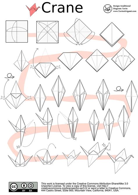 printable origami crane instructions printable word searches