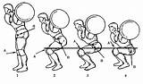 Squat Back Barbell Squats Types Different sketch template