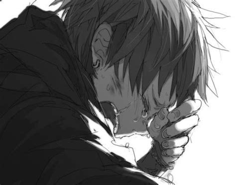cry  pinterest sad anime anime boys  manga anime boy crying