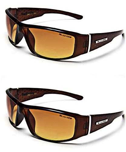 xloop hd vision black high definition anti glare lens sunglasses black