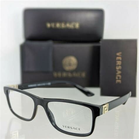brand new authentic versace eyeglasses mod 3211 gb1 55mm frame ve3211