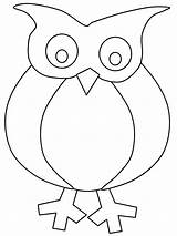 Owl Templates Pages Owls Printable Kids Pattern Coloring Template Birds Sheets Applique Book Winter Large Patterns sketch template