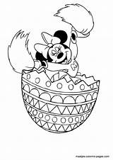 Easter Coloring Pages Minnie Mouse Egg Disney Mickey Eggs Print Browser Window sketch template
