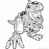 Dino Zord Xcolorings 1200px sketch template