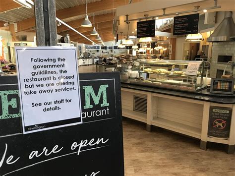 garden centre cafes set  reopen  reduced menus  staff