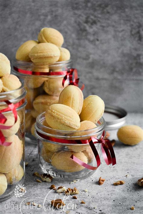 oreshki recipe walnut shaped cookies olga   kitchen
