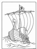 Viking Coloring Pages Ship Kids Vikings Longboat Ausmalbilder Wickie Fun Printable Drawing Wicky Wikinger Colouring Wikingerschiff Ausmalen Clipart Schiff Sheets sketch template