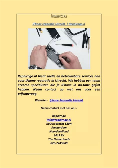 iphone reparatie utrecht repairngonl powerpoint    id